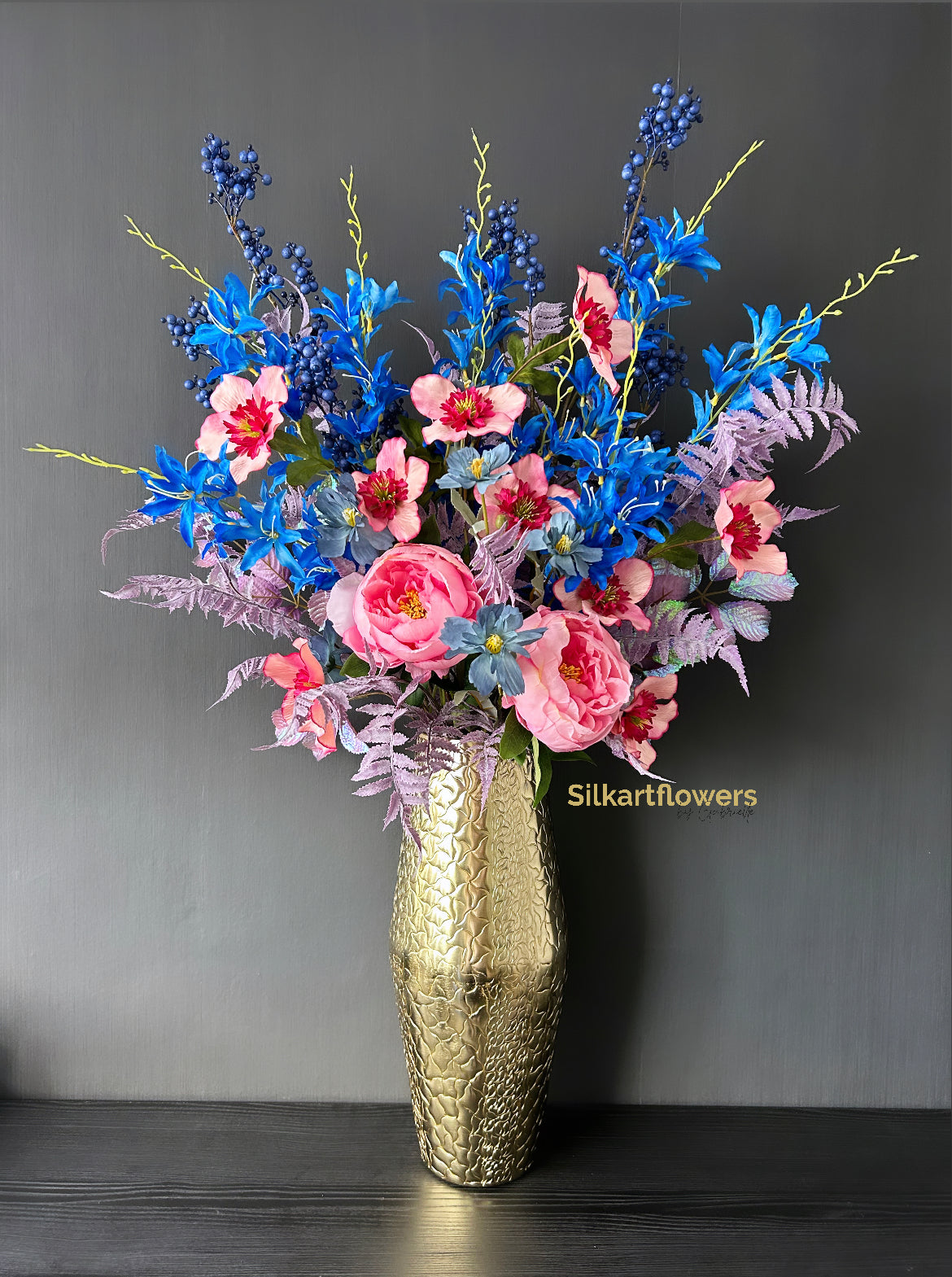 Zijdeboeket - Lovely Mermaid - Silkartflowers.com