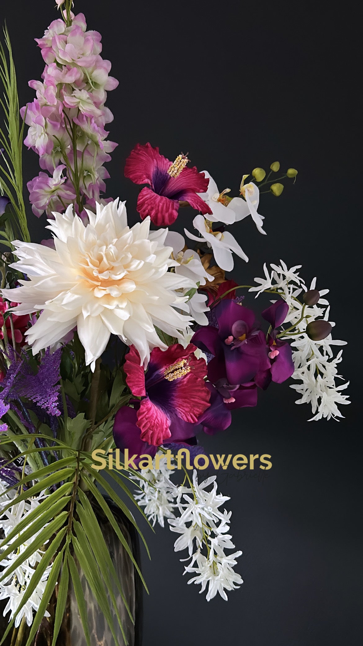 Zijdeboeket - Sweet Blushing - Silkartflowers.com
