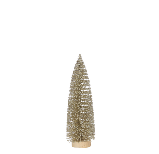 Kerstboom - Goud glitter - Silkartflowers.com