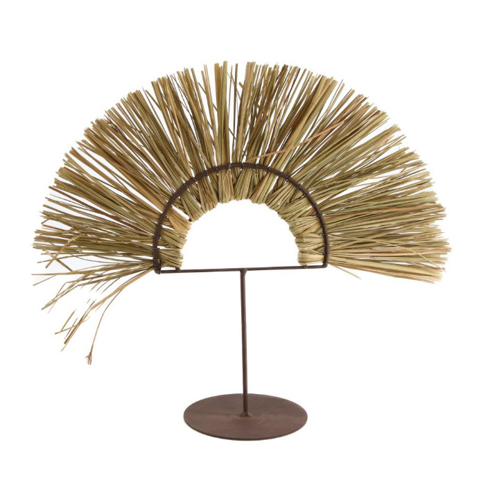 Ornament - Gedroogd gras 38x12x36 - Silkartflowers.com