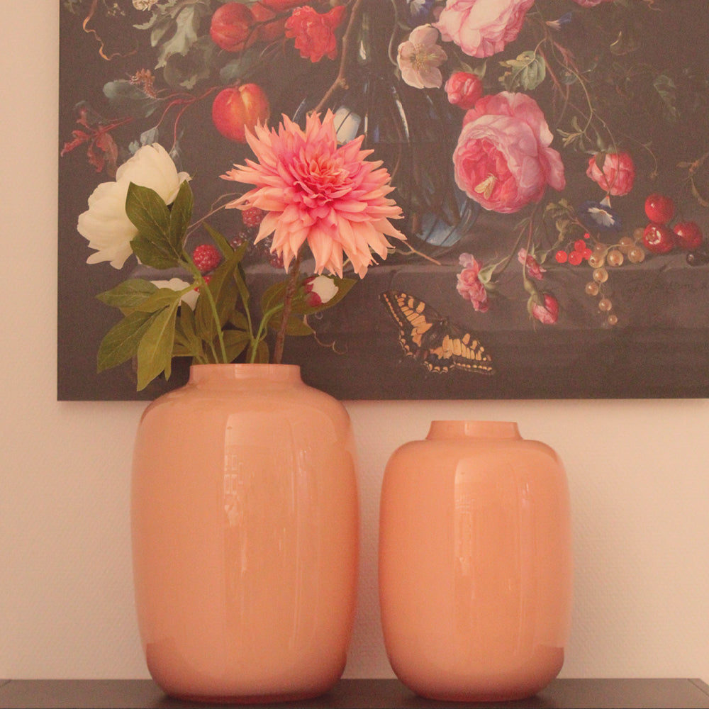 Silkartflowers.com - Artic Vaas - Pastel Peach