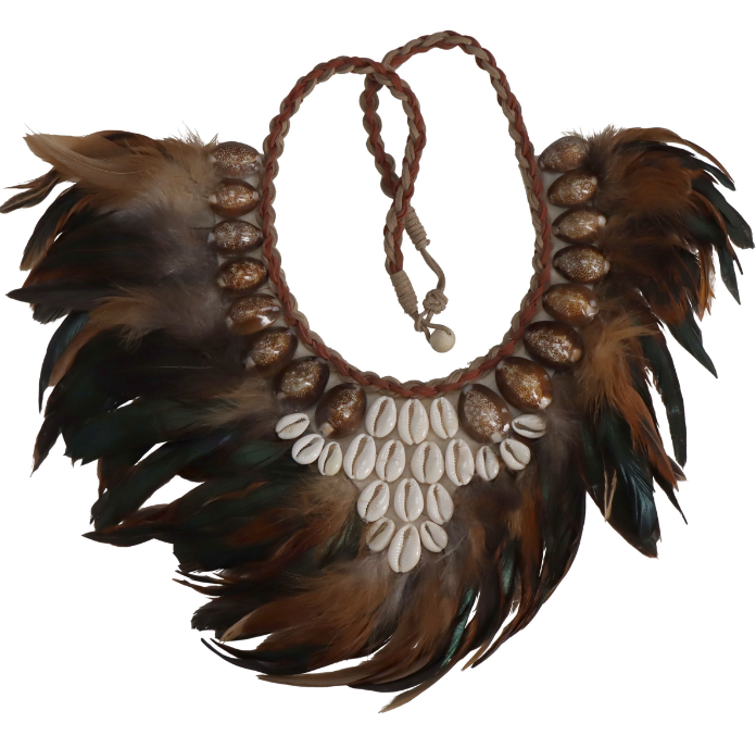 Ornament - Feather Naturel - Silkartflowers.com