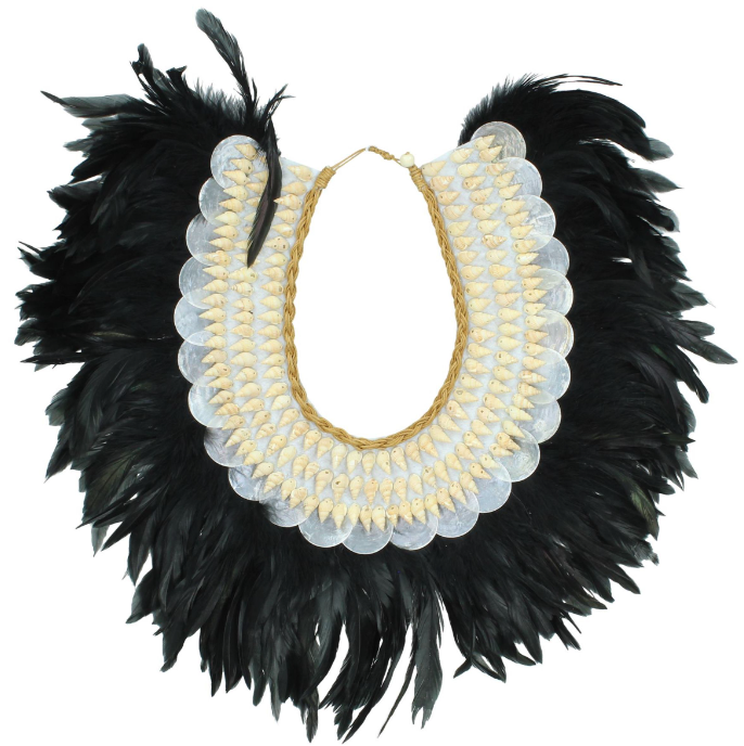Ornament - Feather Black - Silkartflowers.com