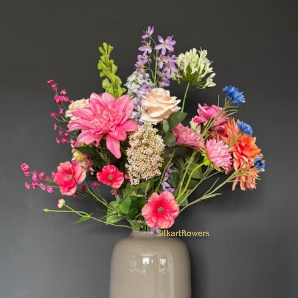 Zijdeboeket - Shimmering Bloom - Silkartflowers.com