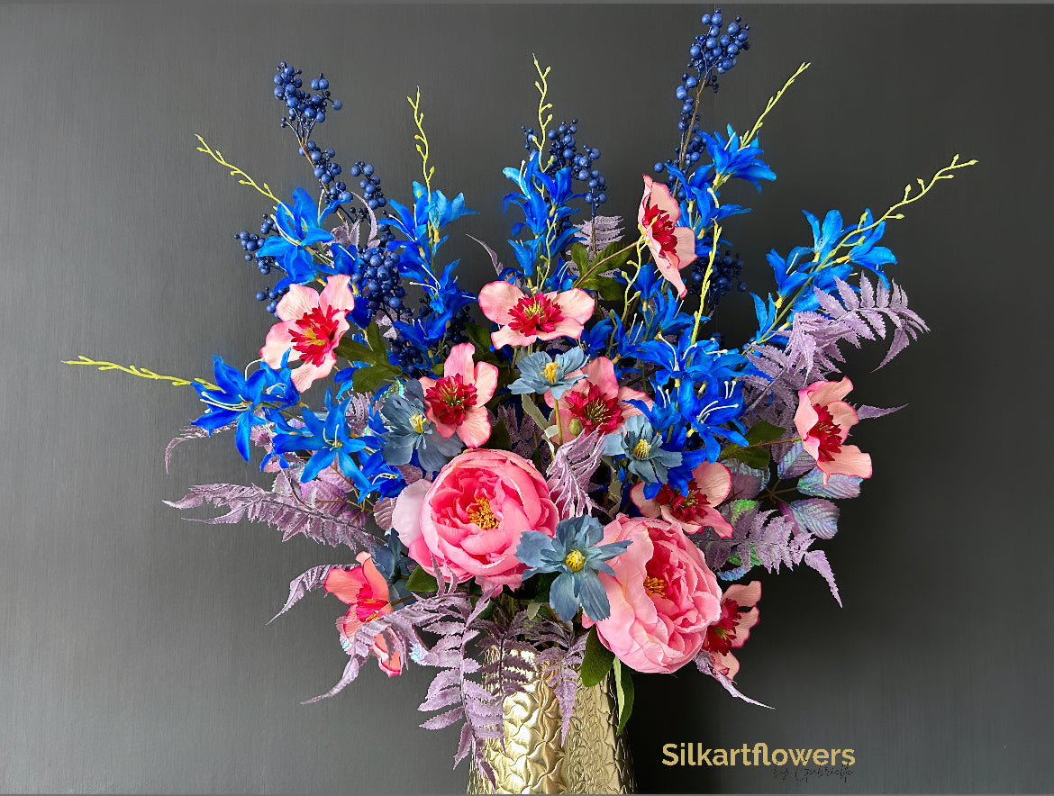 Zijdeboeket - Lovely Mermaid  - Silkartflowers.com 