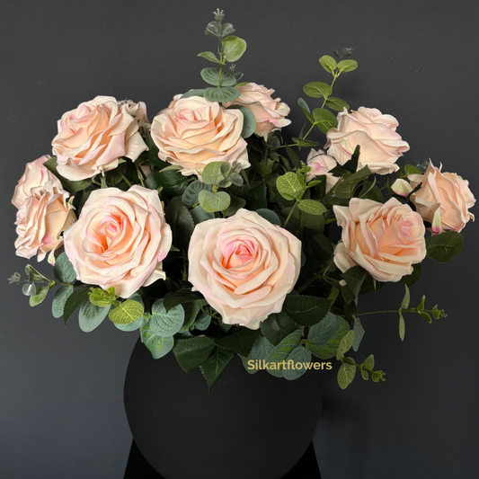 Zijdeboeket - Rose Garden - Silkartflowers.com