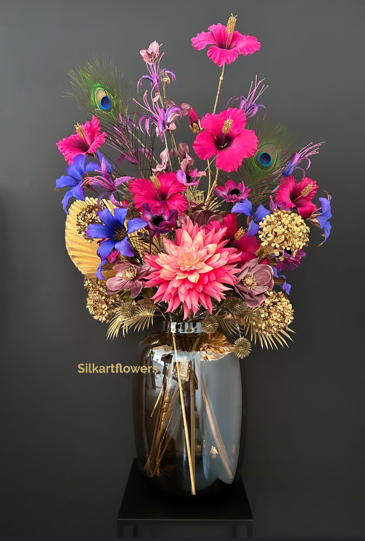 Zijdeboeket - Skyfall - Silkartflowers.com