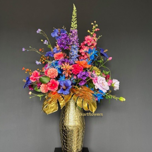 Zijdeboeket - Exotic Luxe - Silkartflowers.com