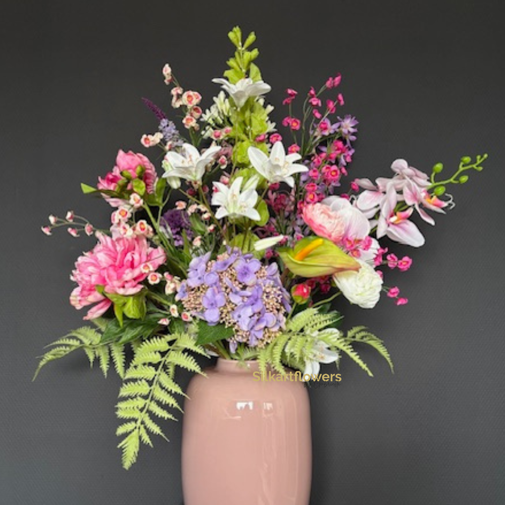 Zijdeboeket - Floral Treasure - Silkartflowers.com