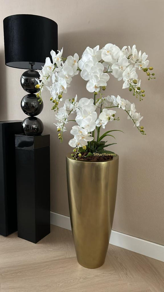 Zijdeplant - Phalaenopsis - 120 cm - Silkartflowers.com